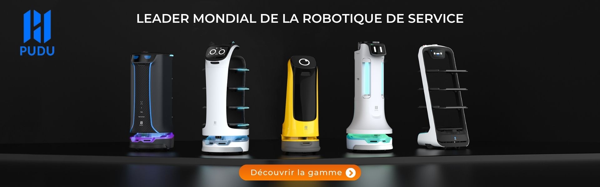 Pudu Robotics - Leader mondial de la robotique de service