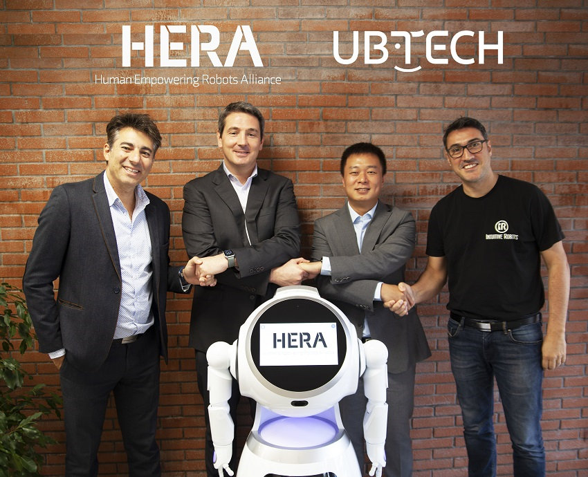 HERA firma una partnership strategica con UBTECH Robotics