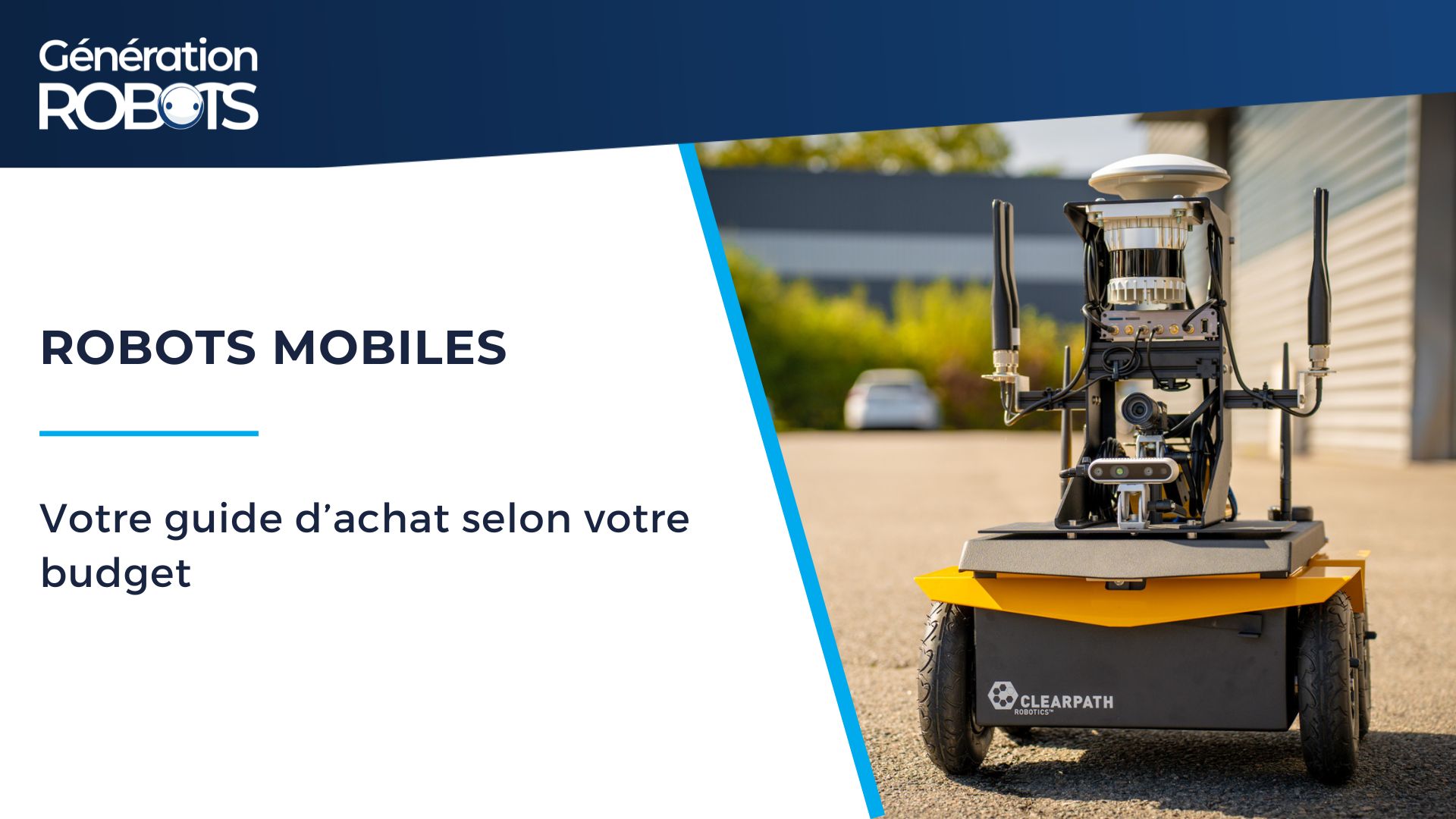Guide d'achat robots mobiles