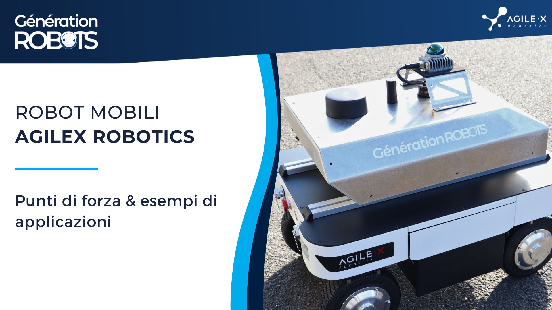 White paper sui robot mobili AgileX