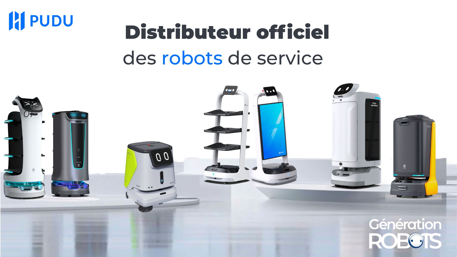 Brochure Pudu Robotics par Génération Robots