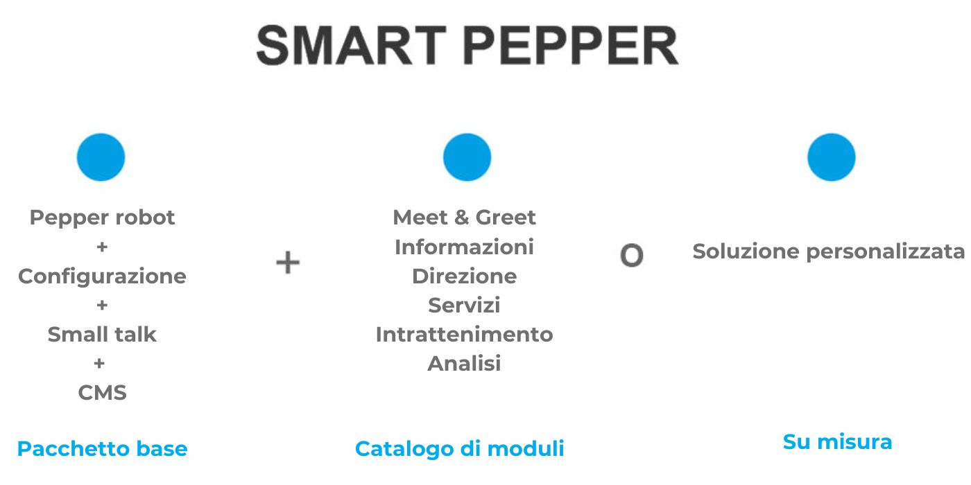 Application SMART Pepper - le nostre offerte