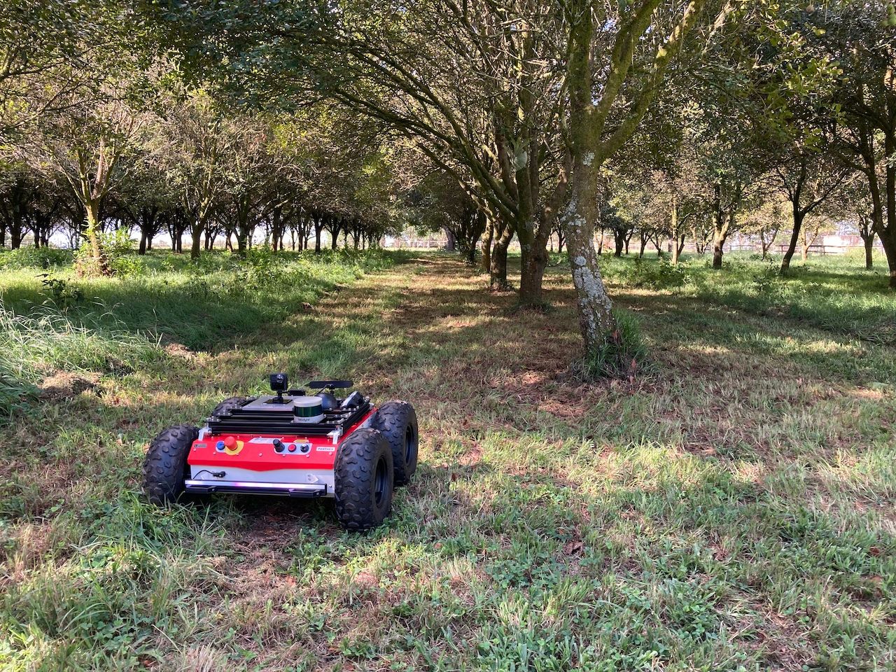 Husarion Panther - Harvesting macadamia nuts in Australia