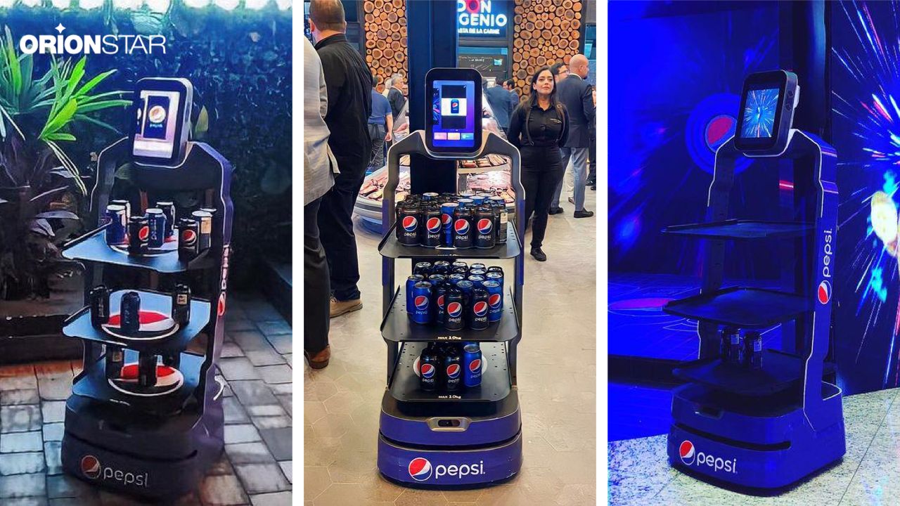 GreetingBot Mini à l'événement PepsiCo en Equateur