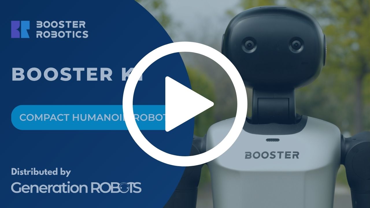  Booster K1 Humanoid Robot for Education, Research and ROS 2