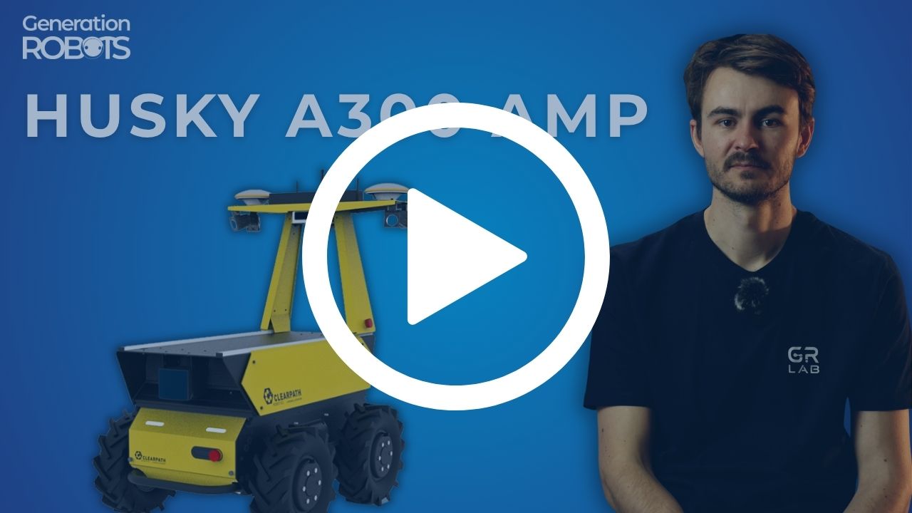 Husky A300 AMP : interview avec un Mathis.G, ingénieur en robotique