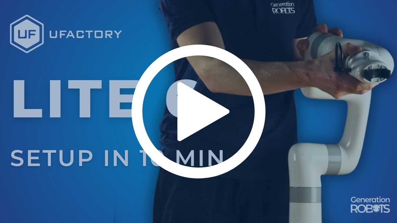 Vidéo UFactory Lite  6 - Unboxing & Demo