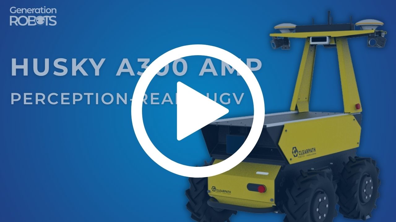 Husky A300 AMP: Robot overview & highlights​