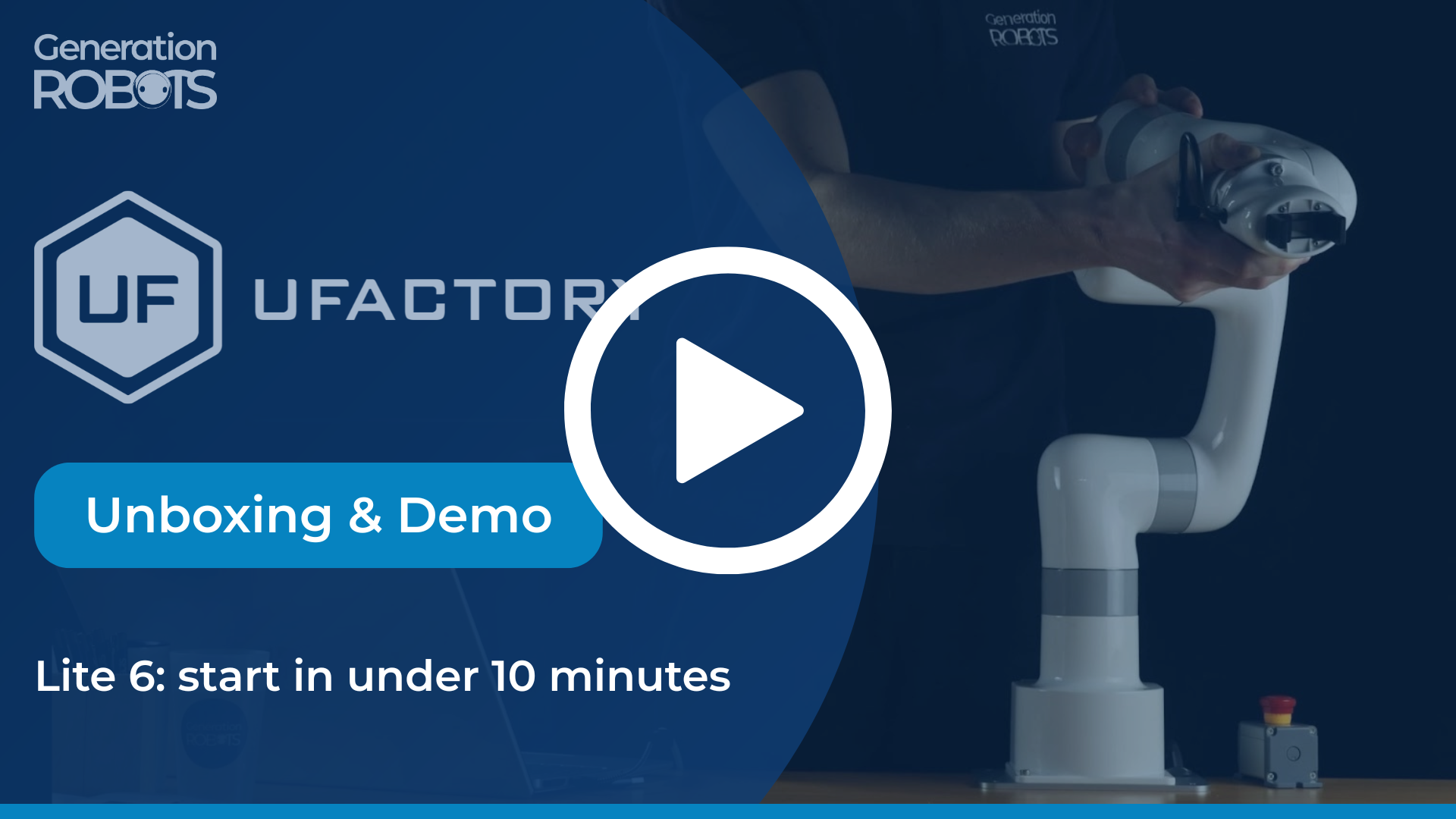 UFactory Lite 6 Unboxing & Demo