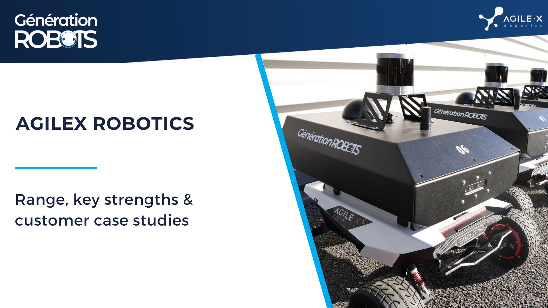 AgileX mobile robots white paper