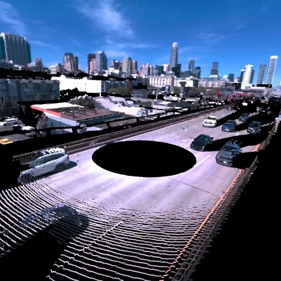 Ouster Rev 8 - Freeway Driving