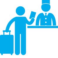 Picto Pudu Hôtellerie - Accueil, check-in & orientation