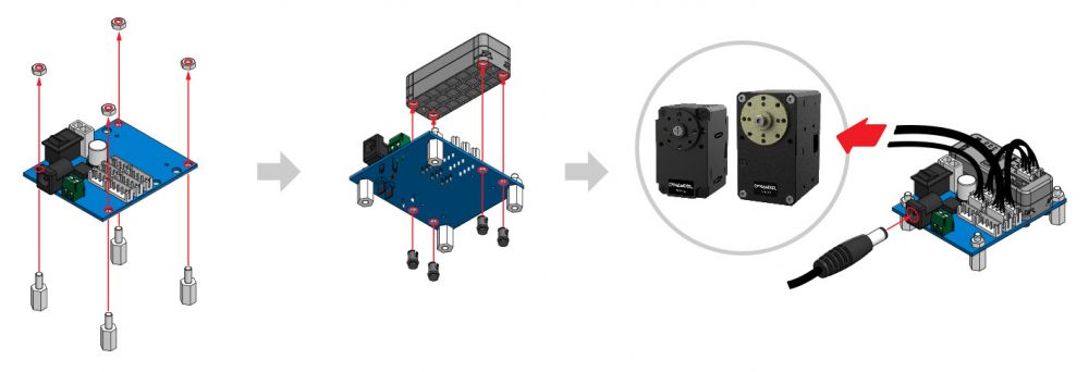 Offizielles Dynamixel Starter Set