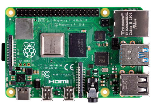 Vue d'ensemble de la carte Raspberry Pi 4