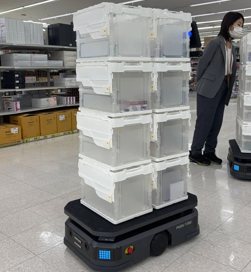 Robot de livraison Pudu T300 - Grandes et moyennes surfaces