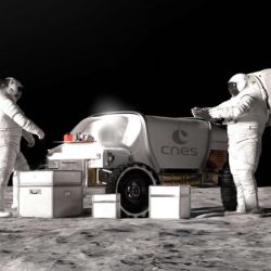 LORA mobile robot – Artemis lunar mission