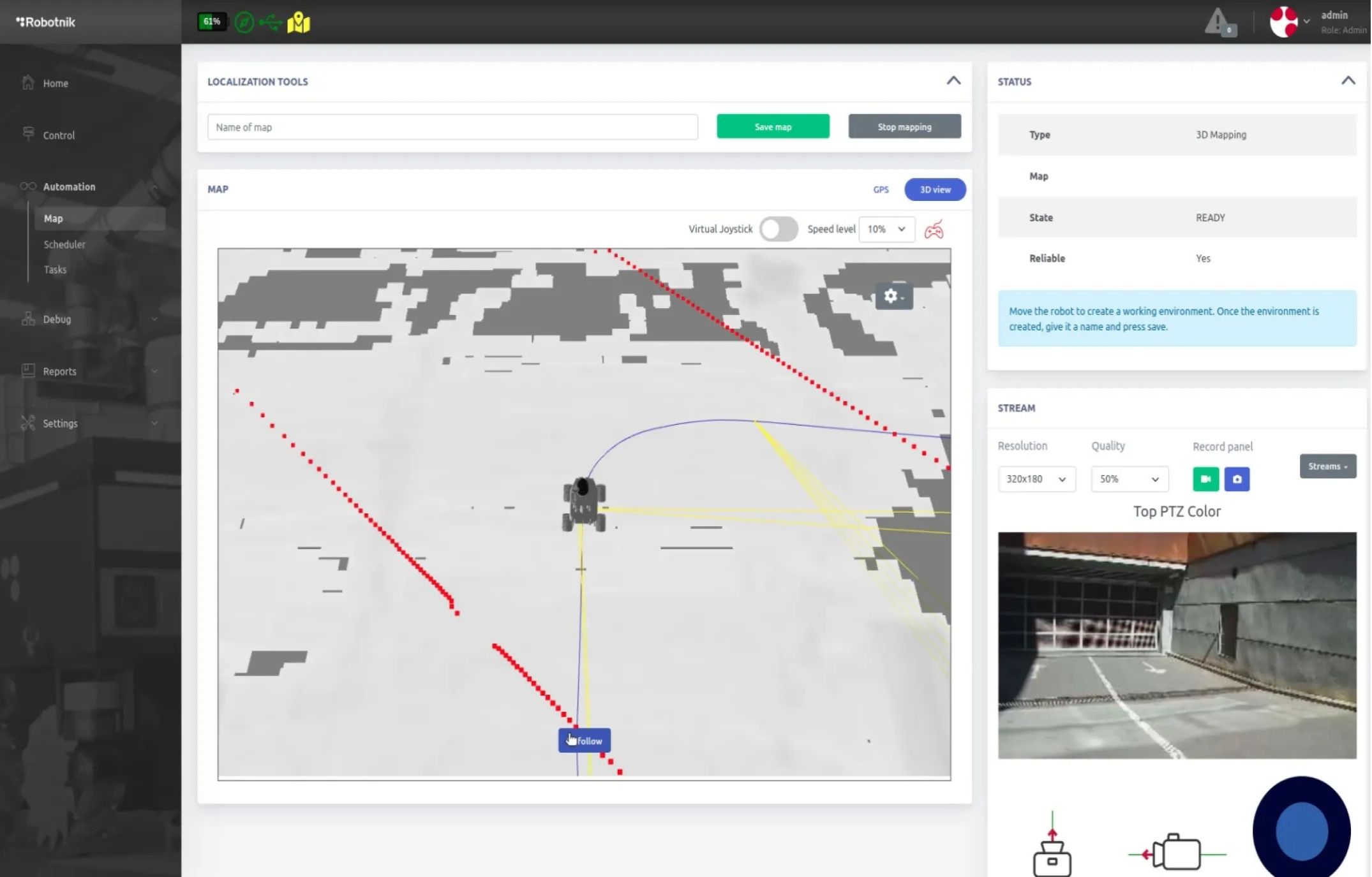 Robot de surveillance autonome RB-WATCHER - Robotnik