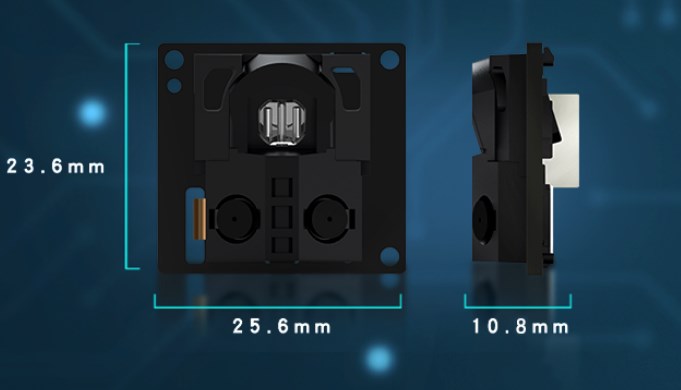 Dimensions YDLIDAR GS2